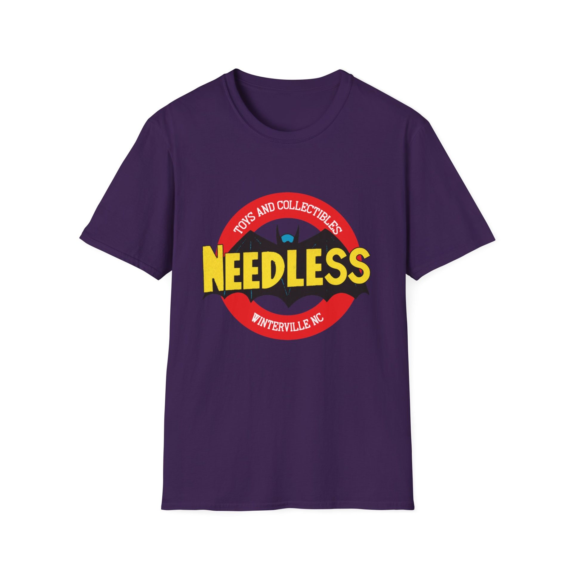 Batsy Needless Toys Logo Softstyle T-Shirt - Image 6