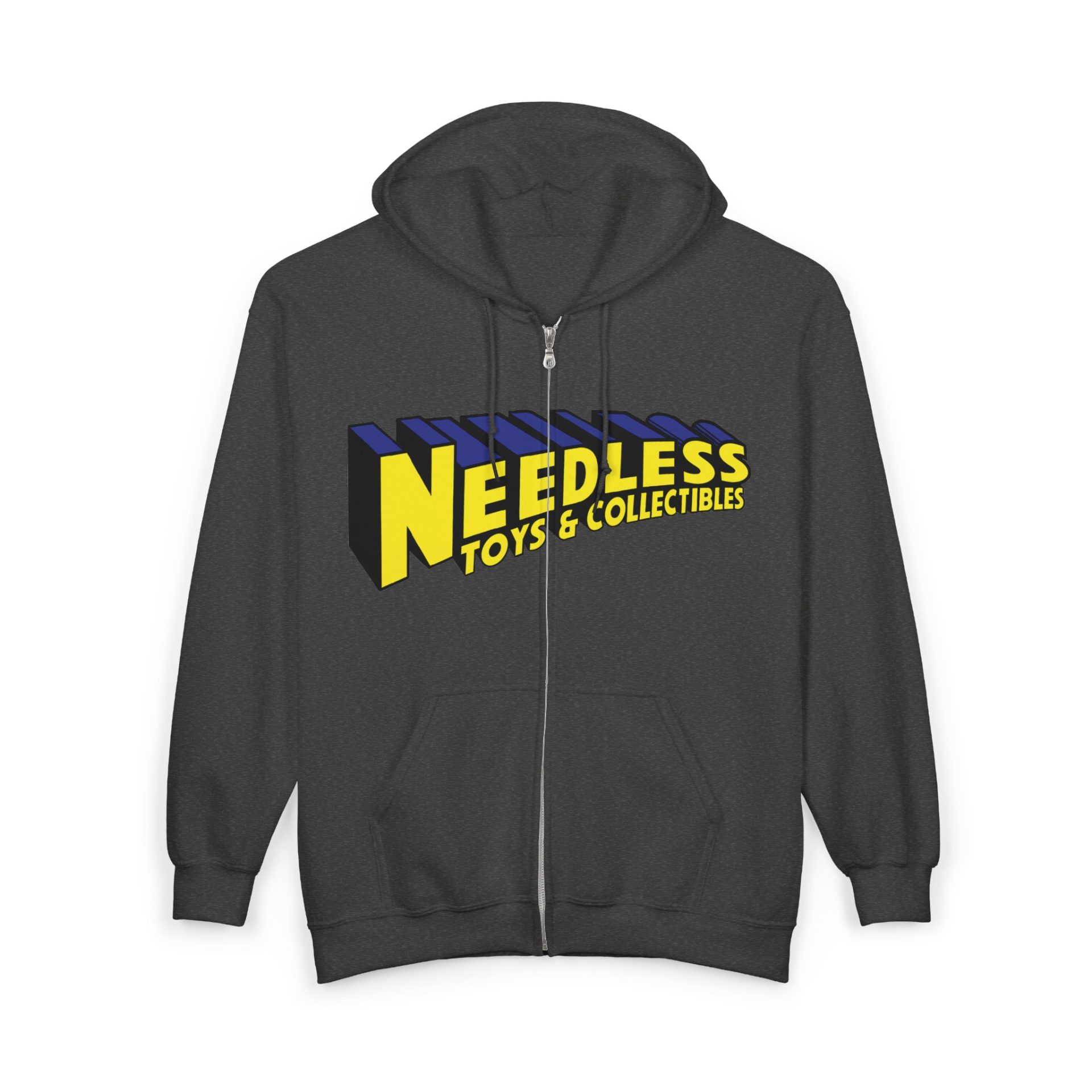 Super Needless Toys Logo Zip Hoodie - Image 4