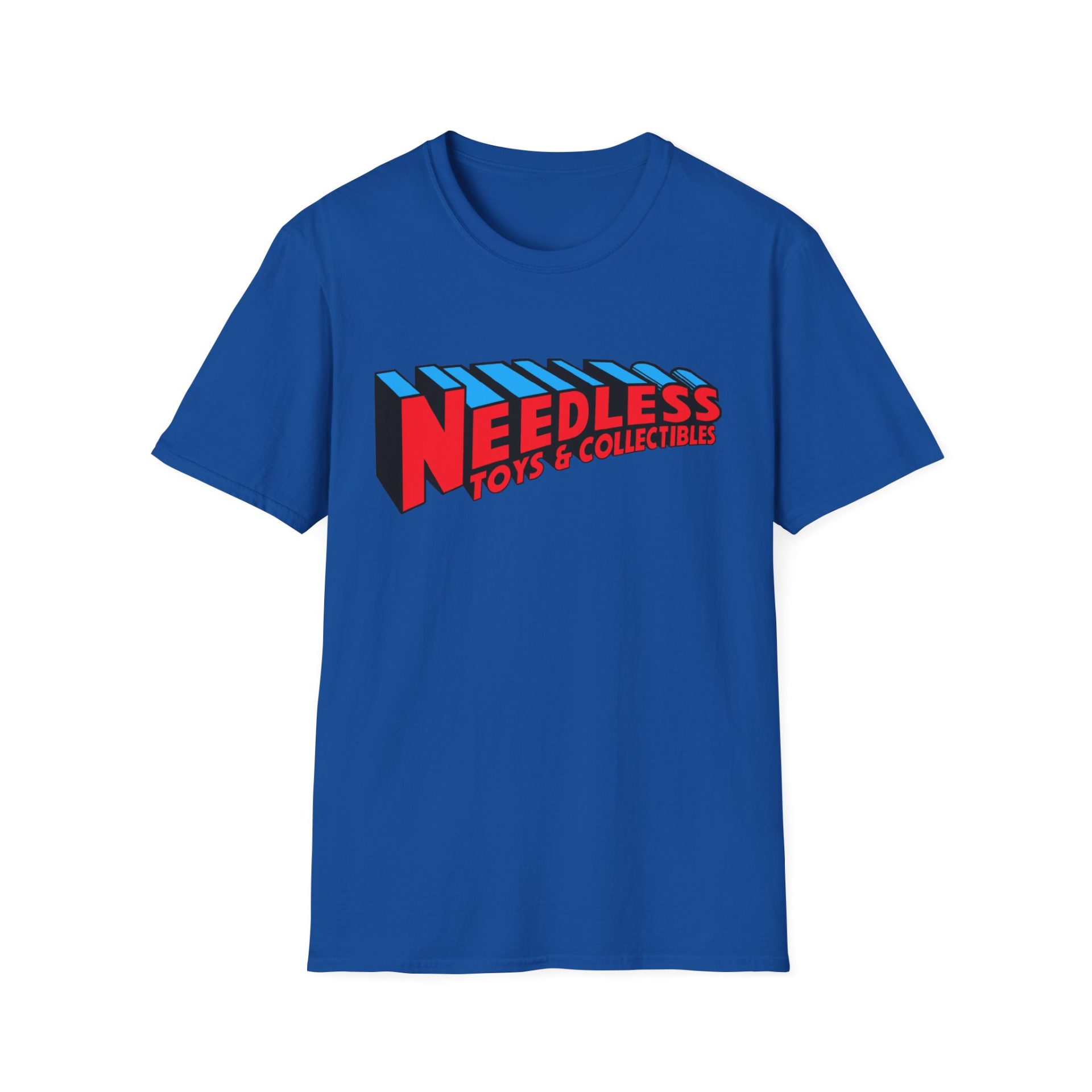Super 2 Needless Toys Logo Softstyle T-Shirt - Image 5