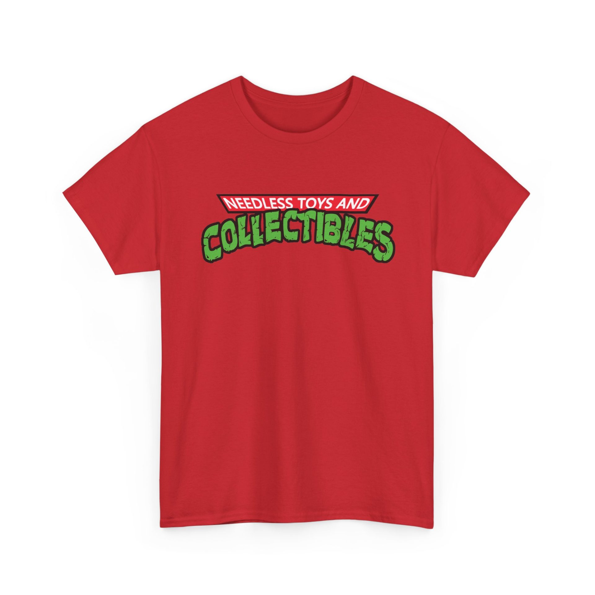 Shellshocked Needless Toys Logo Heavy Cotton Tee - Image 6