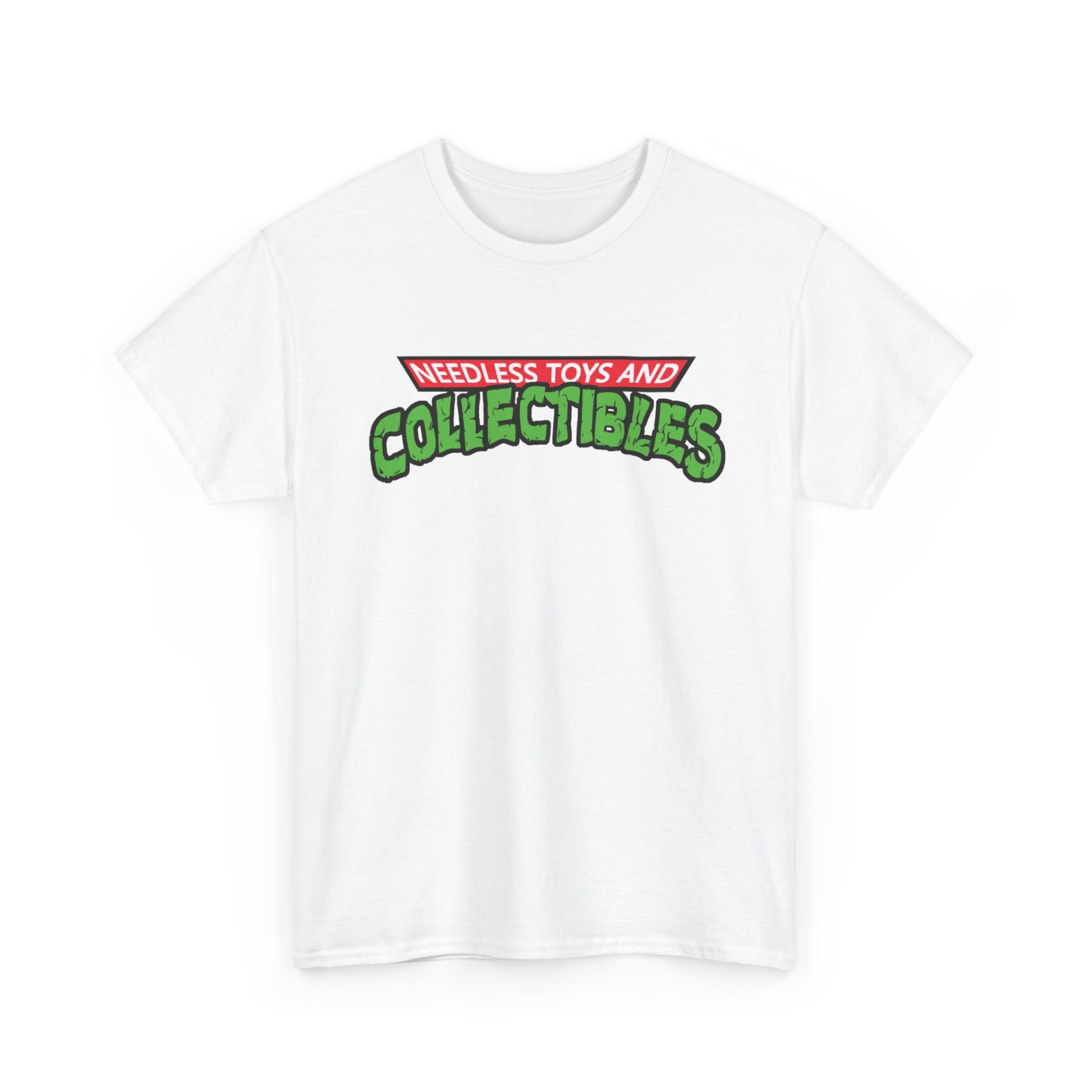 Shellshocked Needless Toys Logo Heavy Cotton Tee - Image 3