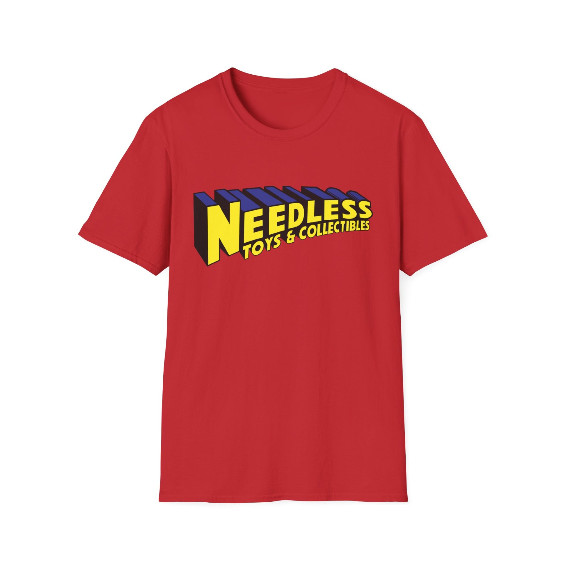 Super Needless Toys Logo Softstyle T-Shirt - Image 5