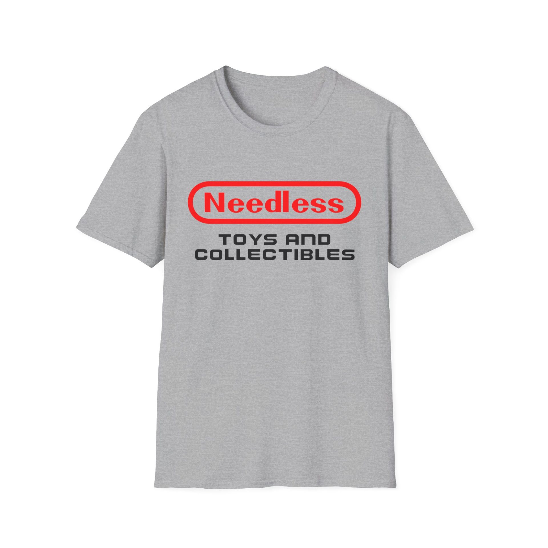 Retro Gamer Needless Toys Logo Softstyle T-Shirt
