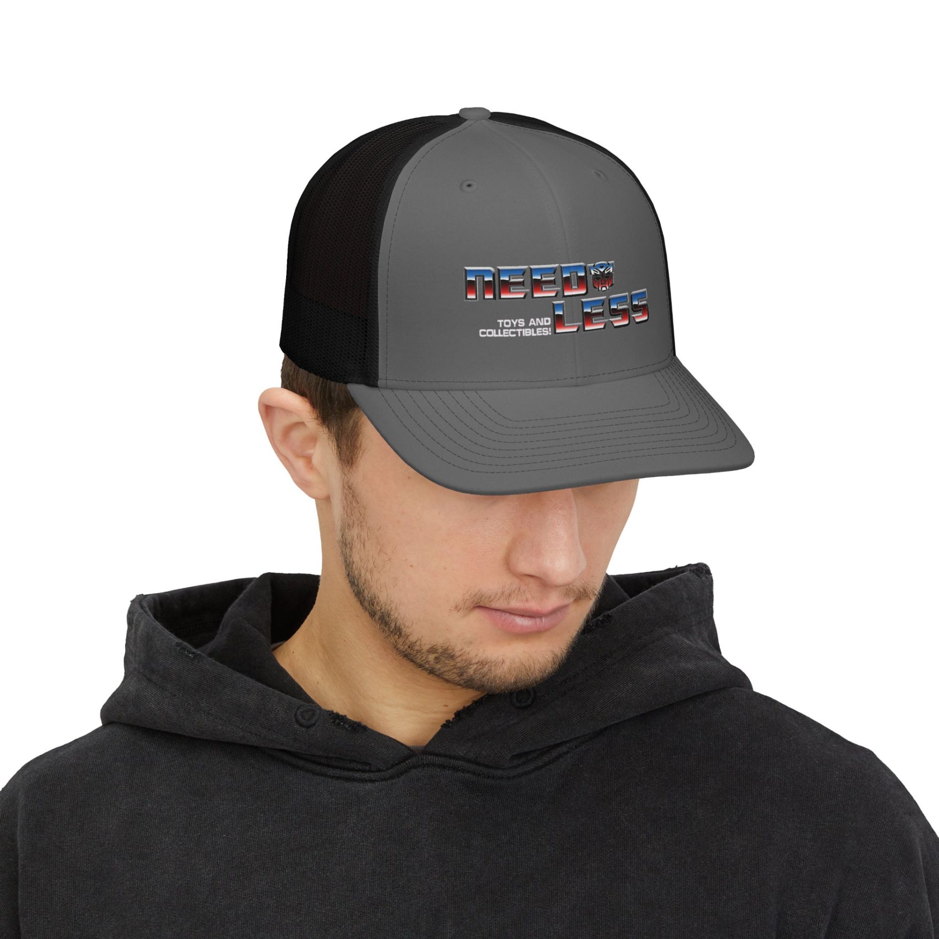 Trucker Cap — G1 Bot Needless Toys Logo - Image 6
