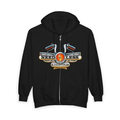 Mice Needless Toys Logo Zip Hoodie