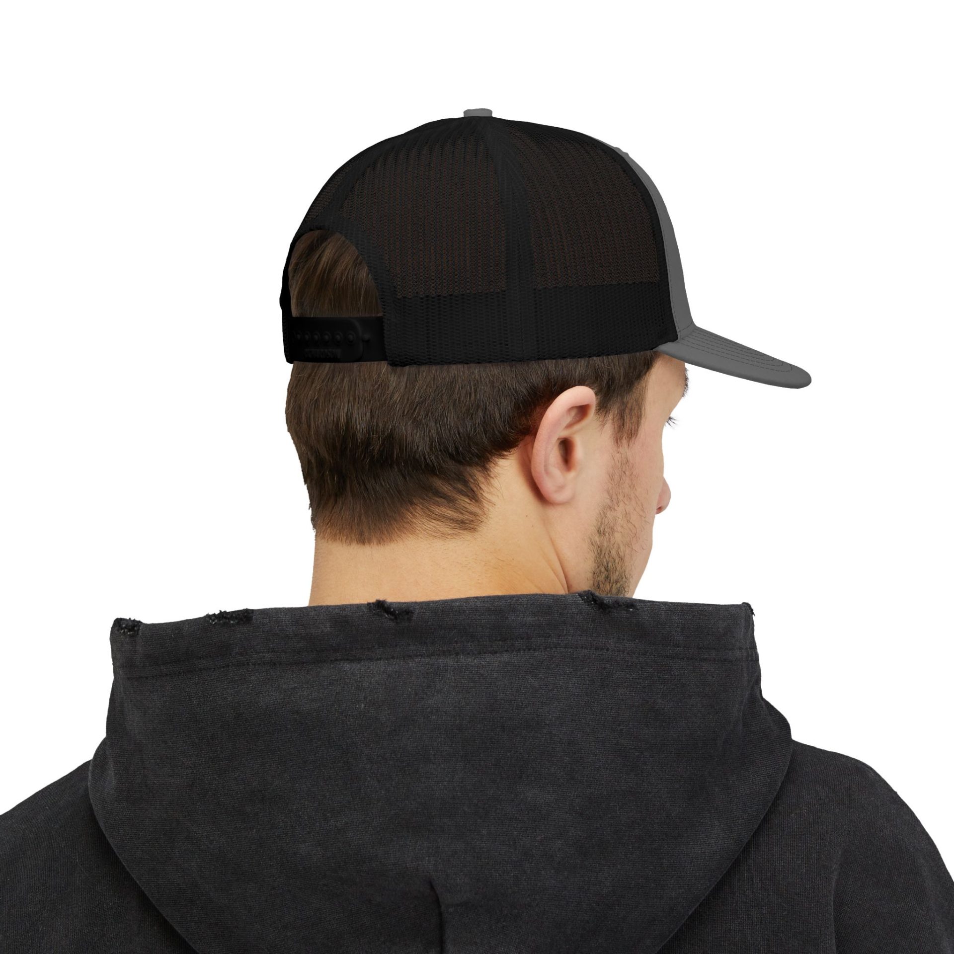 Snapback Trucker Cap — Thunder Needless Toys Logo - Image 8