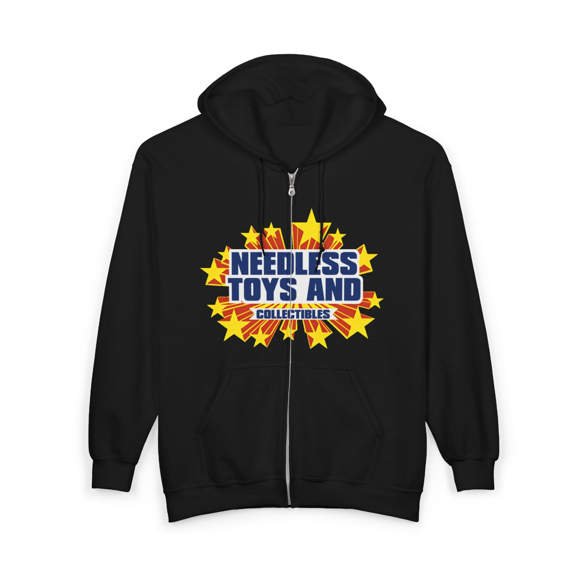 Powers Needless Toys Logo Zip Hoodie - Image 3