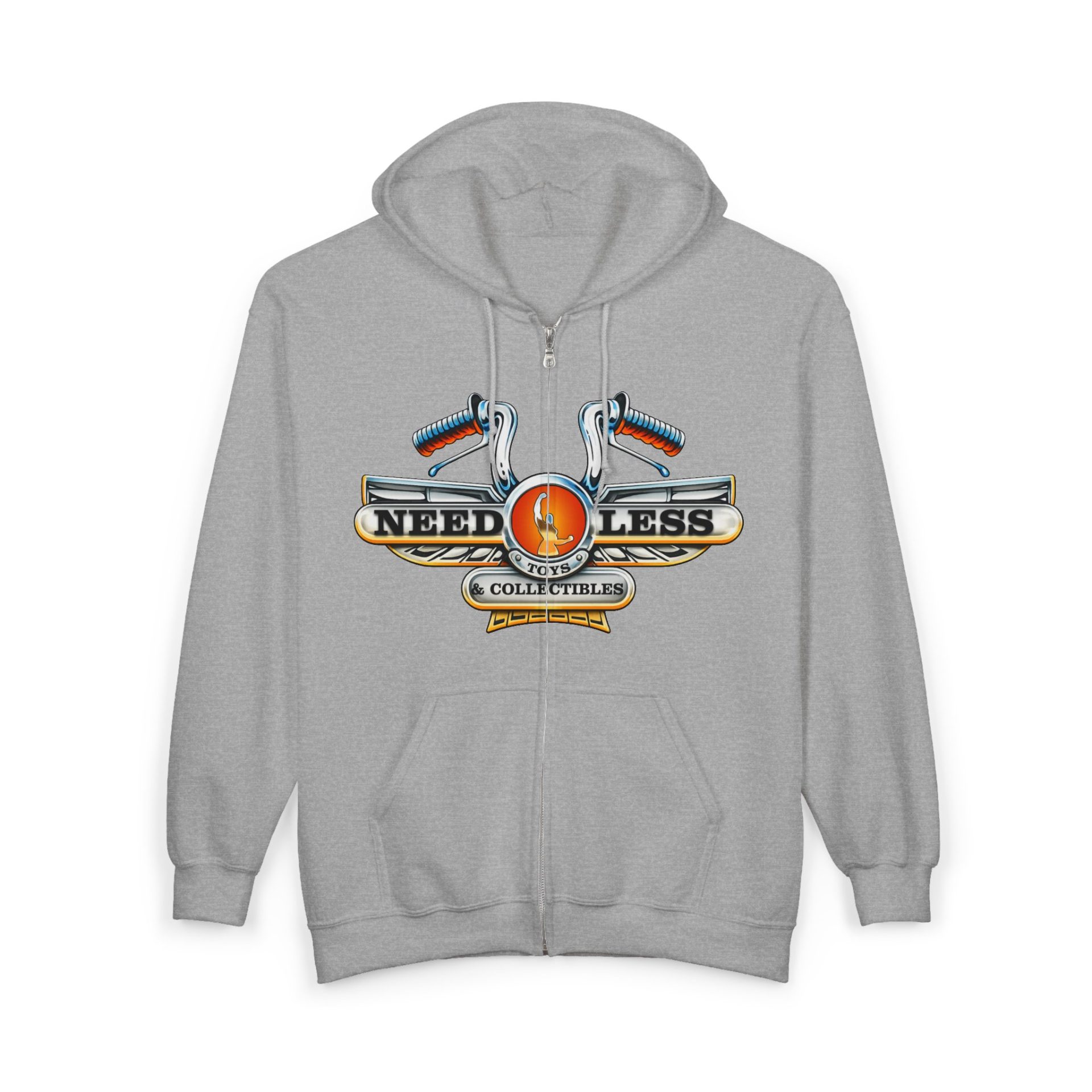 Mice Needless Toys Logo Zip Hoodie - Image 4