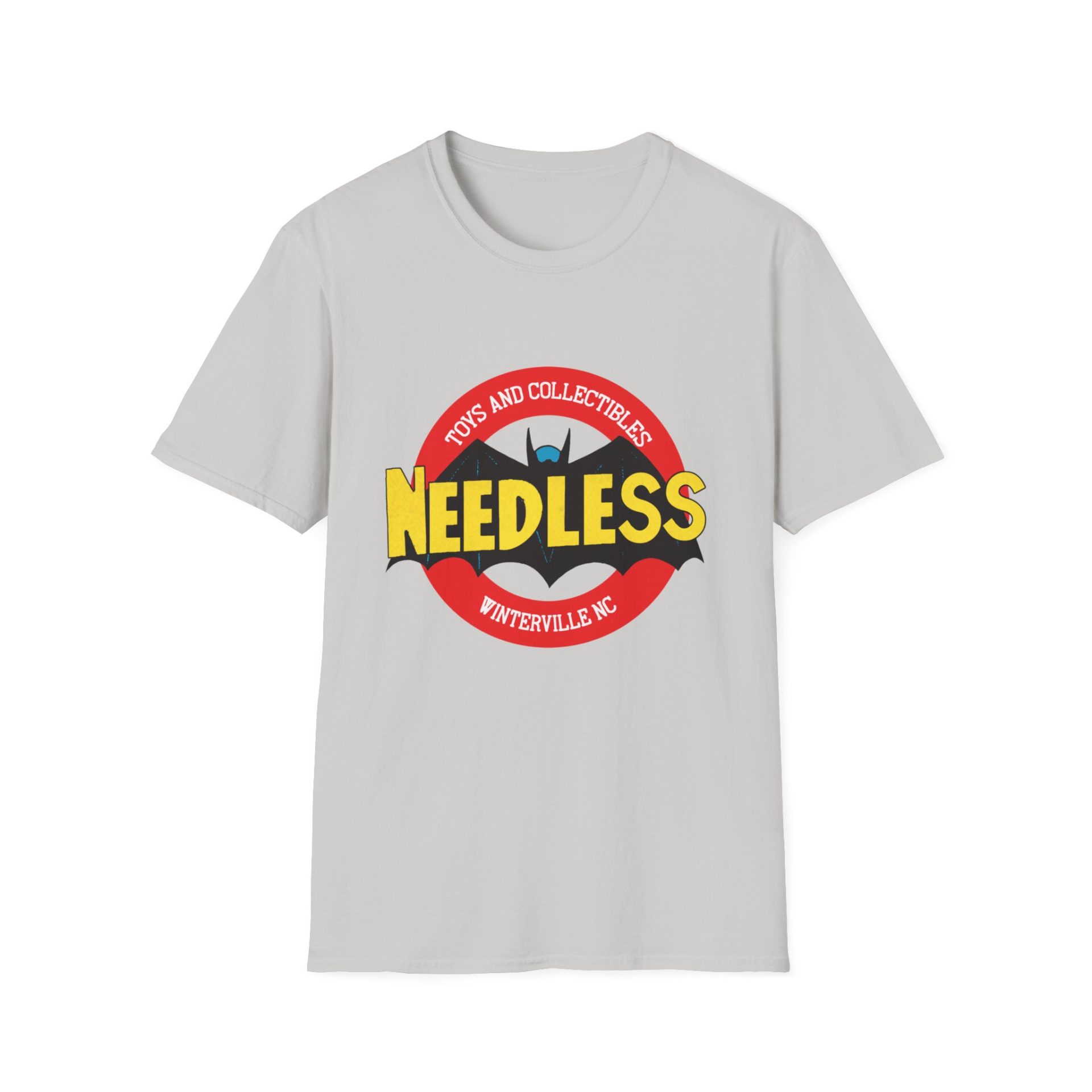 Batsy Needless Toys Logo Softstyle T-Shirt - Image 3