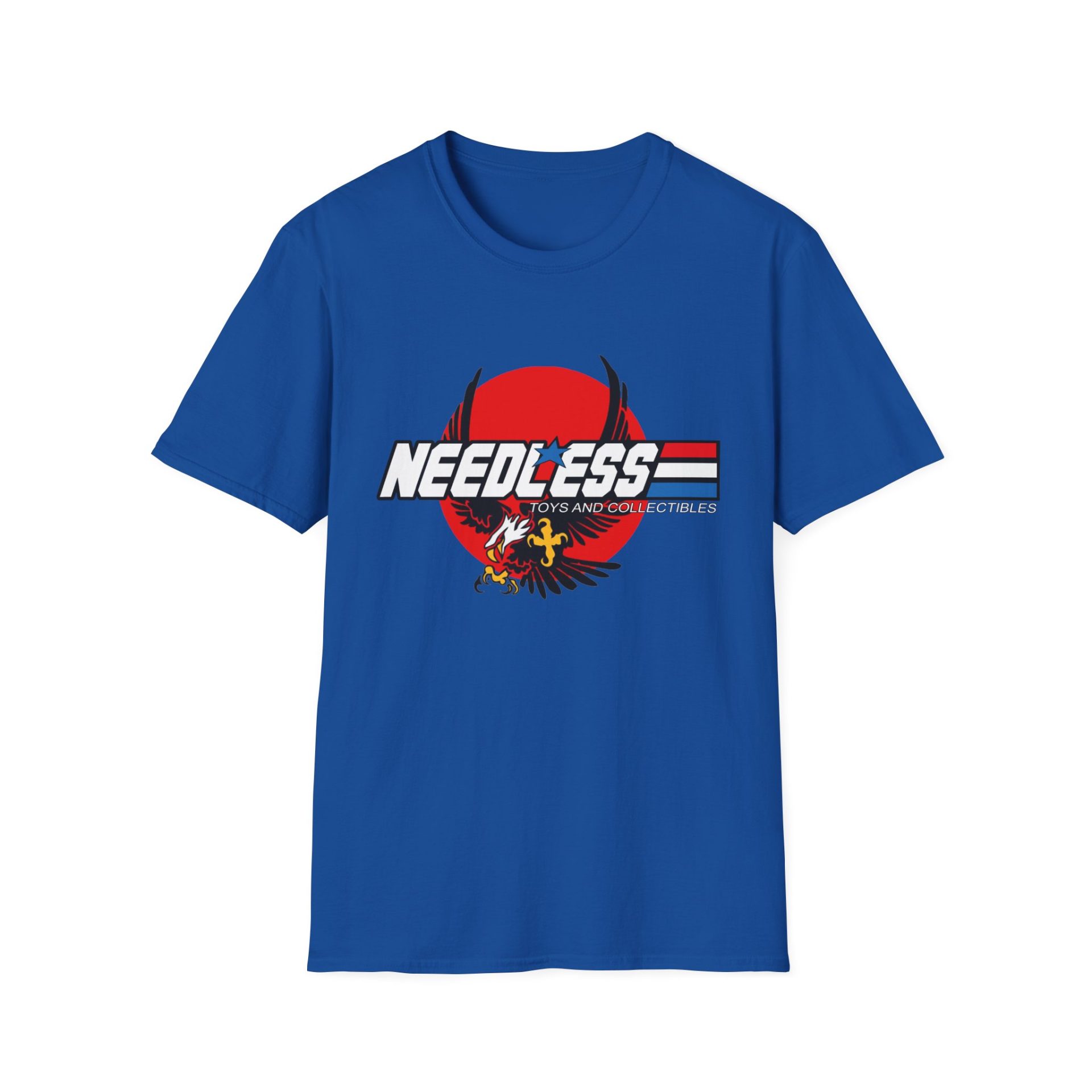 Eagle Needless Toys Logo Softstyle T-Shirt - Image 5