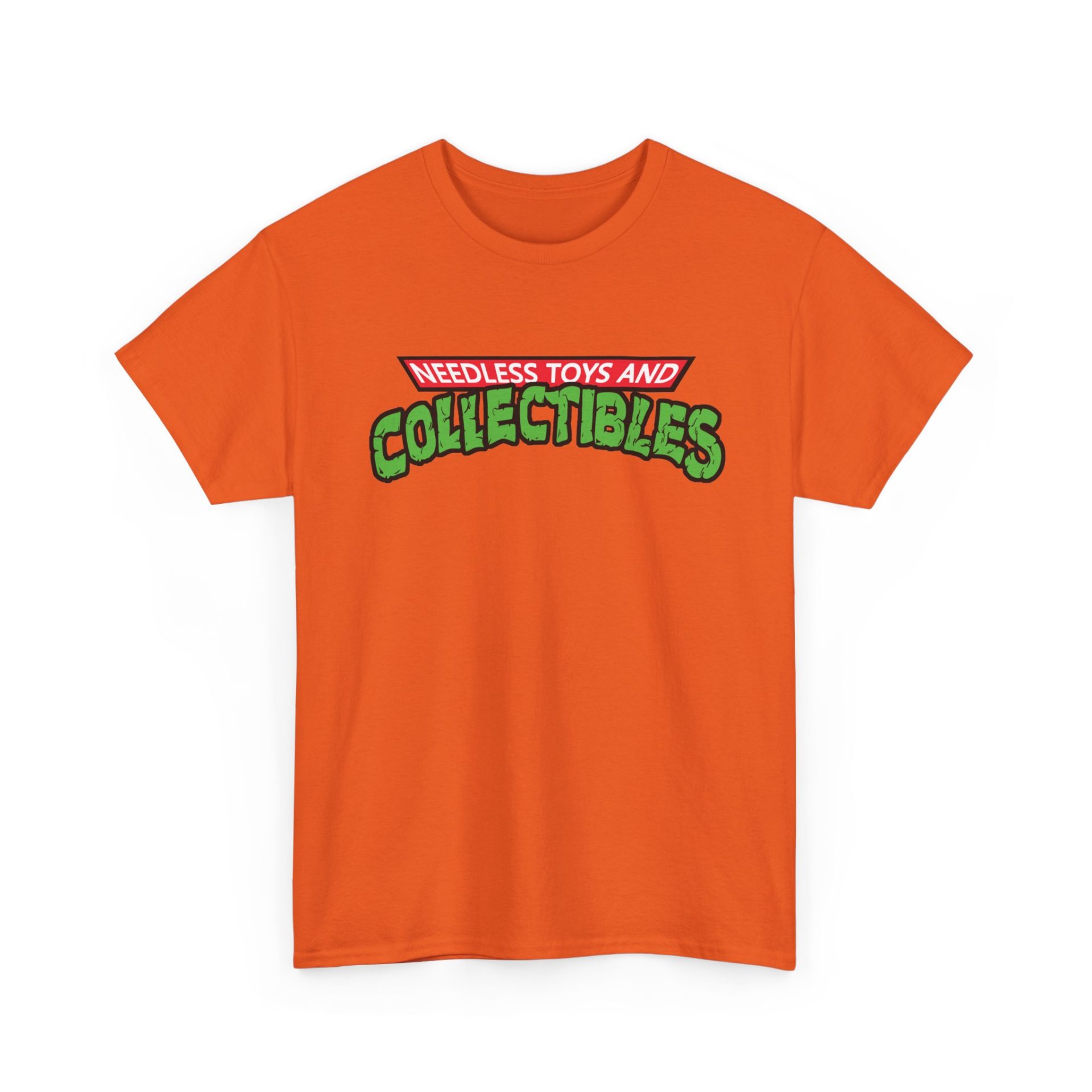 Shellshocked Needless Toys Logo Heavy Cotton Tee - Image 4