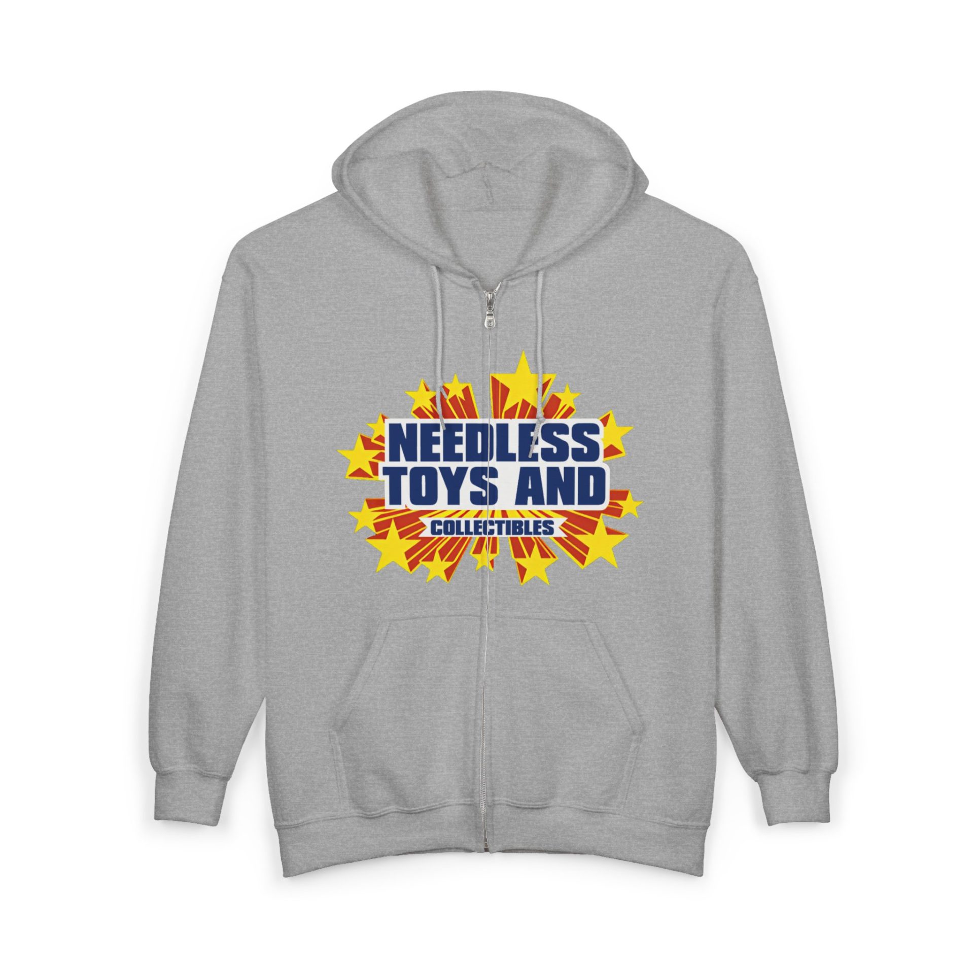 Powers Needless Toys Logo Zip Hoodie - Image 5
