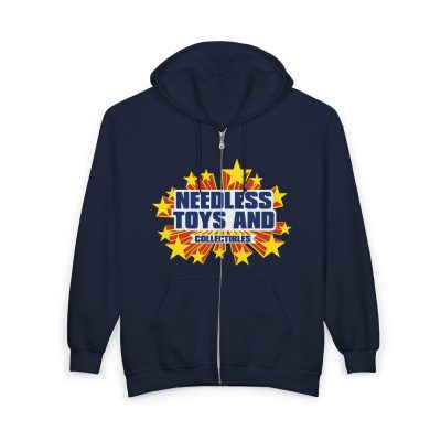 Powers Needless Toys Logo Zip Hoodie