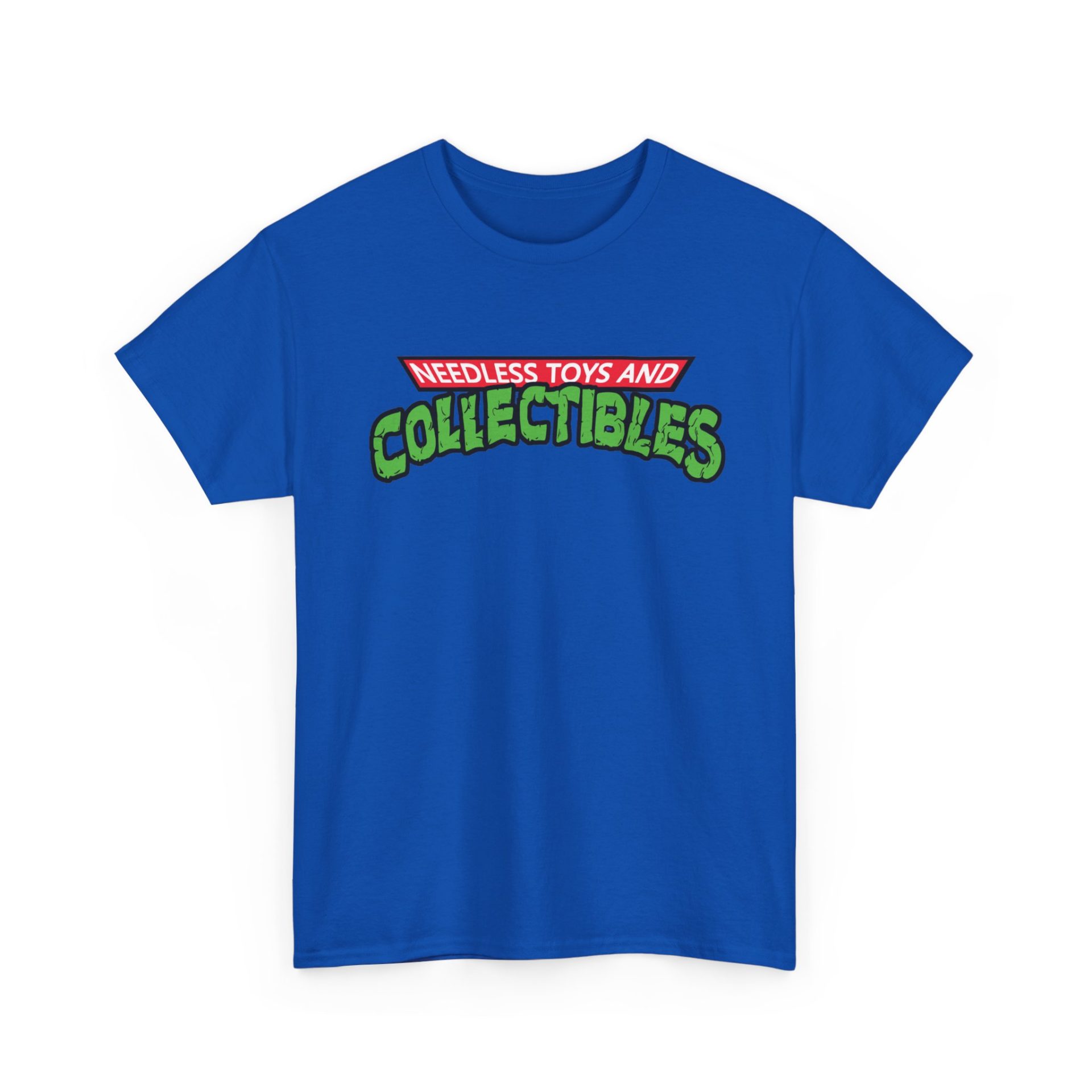 Shellshocked Needless Toys Logo Heavy Cotton Tee - Image 5