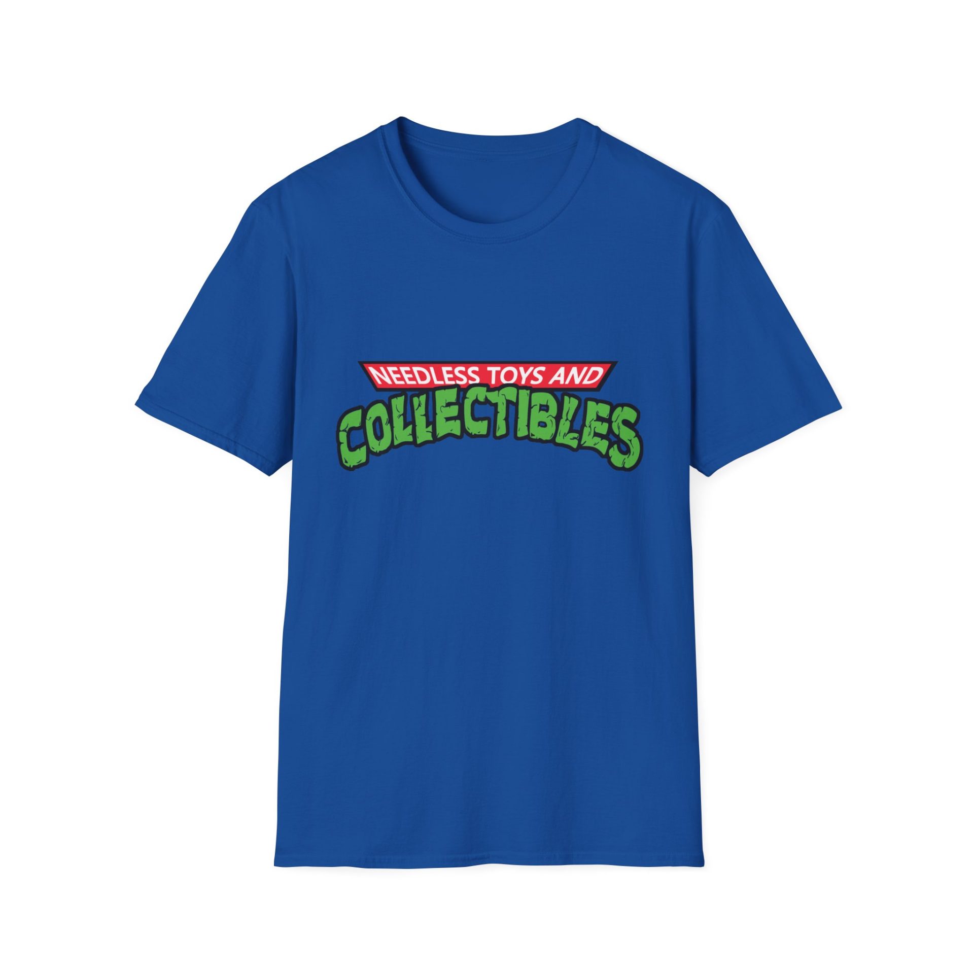 Shellshocked Needless Toys Logo Softstyle T-Shirt - Image 5