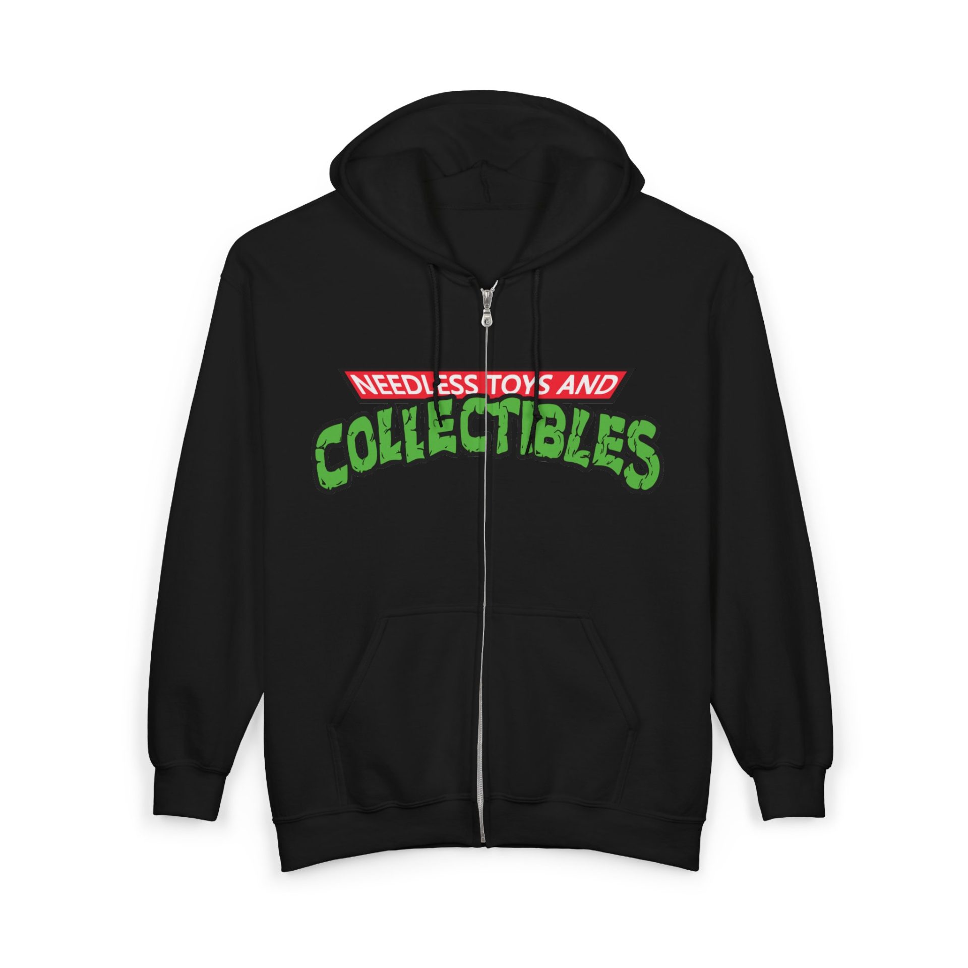 Shellshocked Needless Toys Logo Zip Hoodie