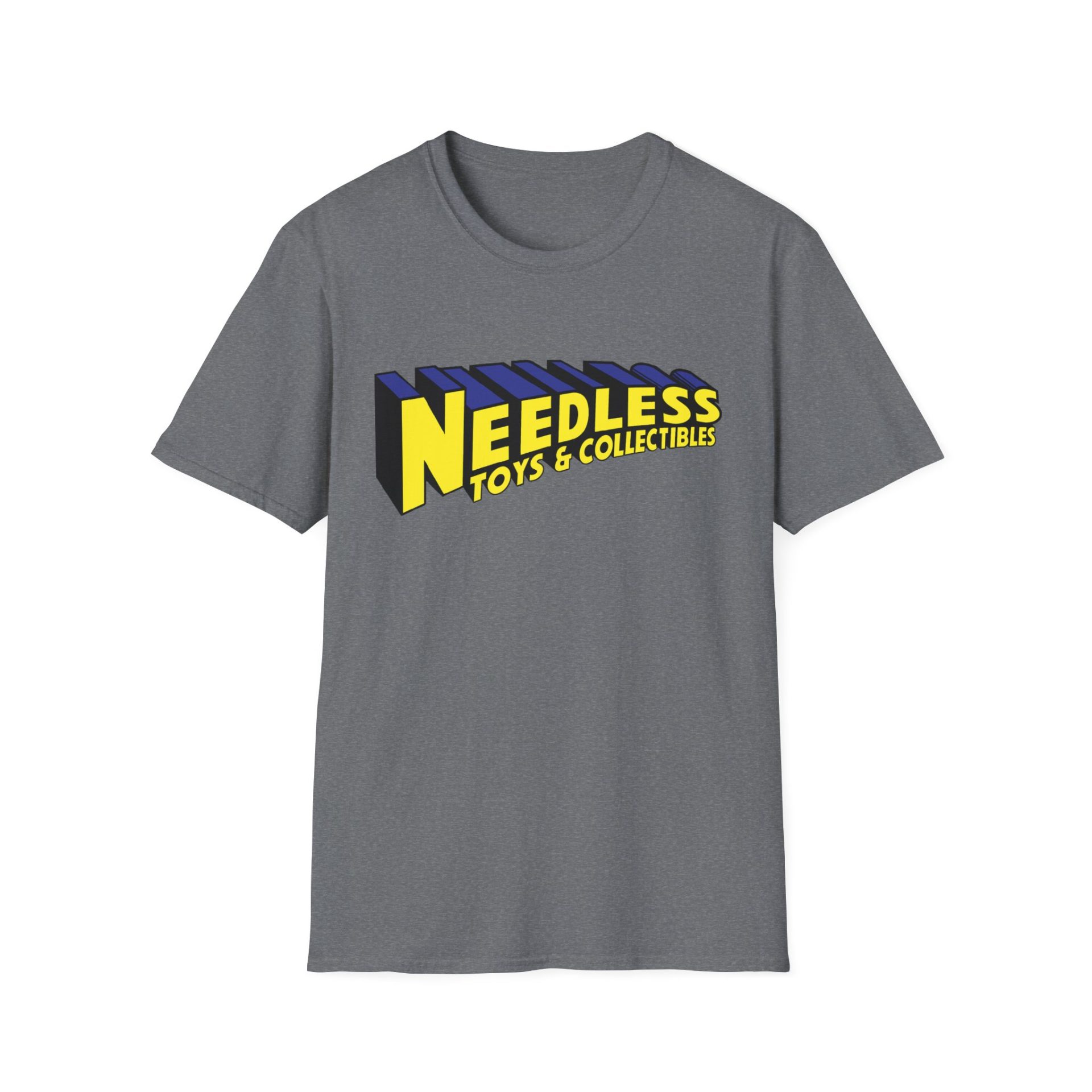 Super Needless Toys Logo Softstyle T-Shirt - Image 3