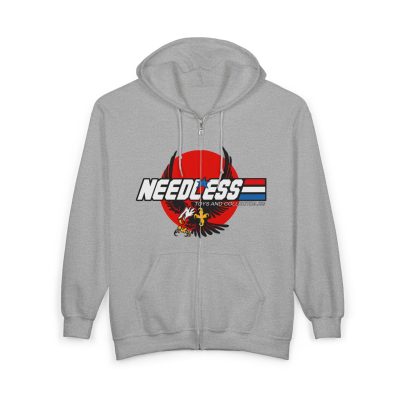 Eagle Needless Toys Logo Zip Hoodie