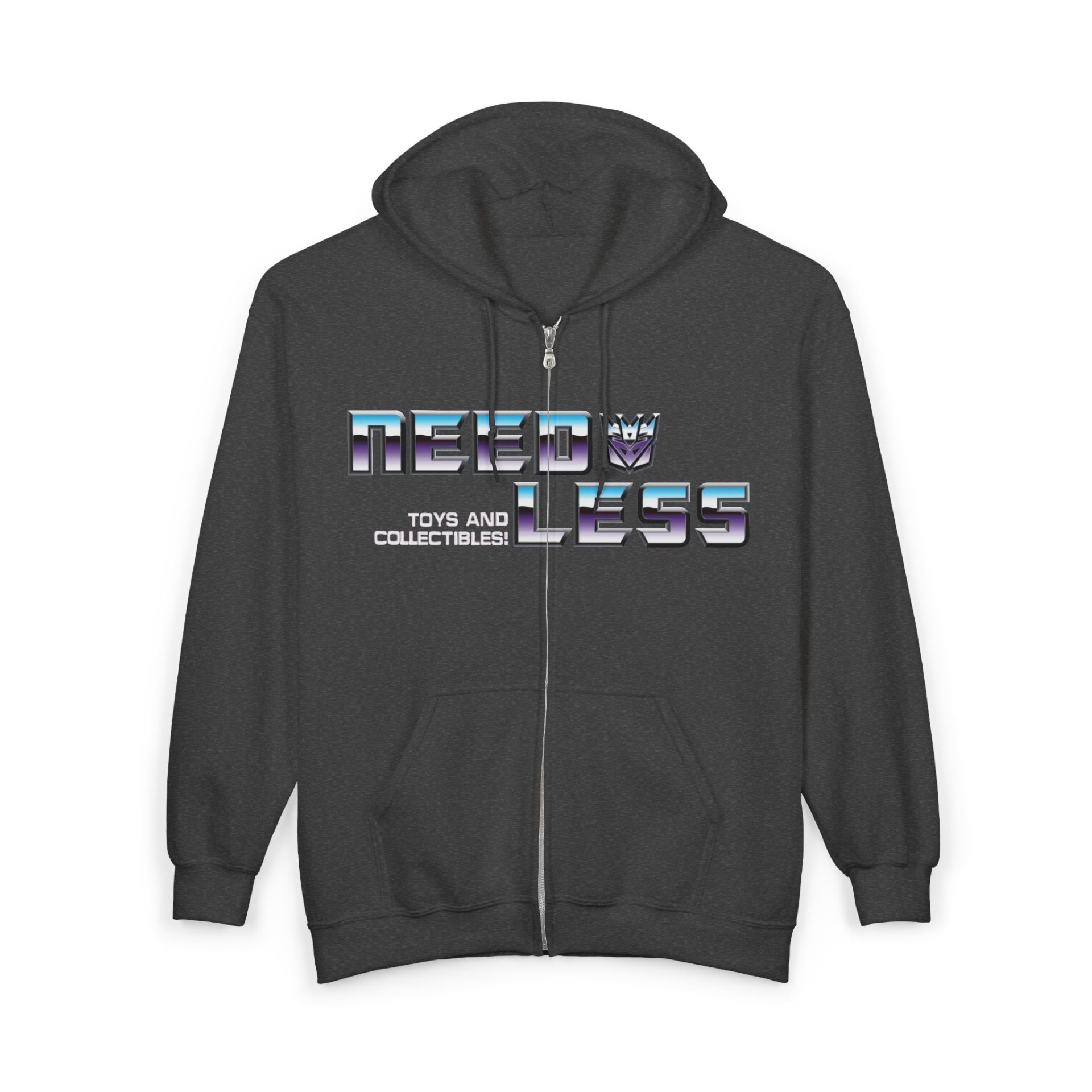 G1 Cons Needless Toys Logo Zip Hoodie - Image 7