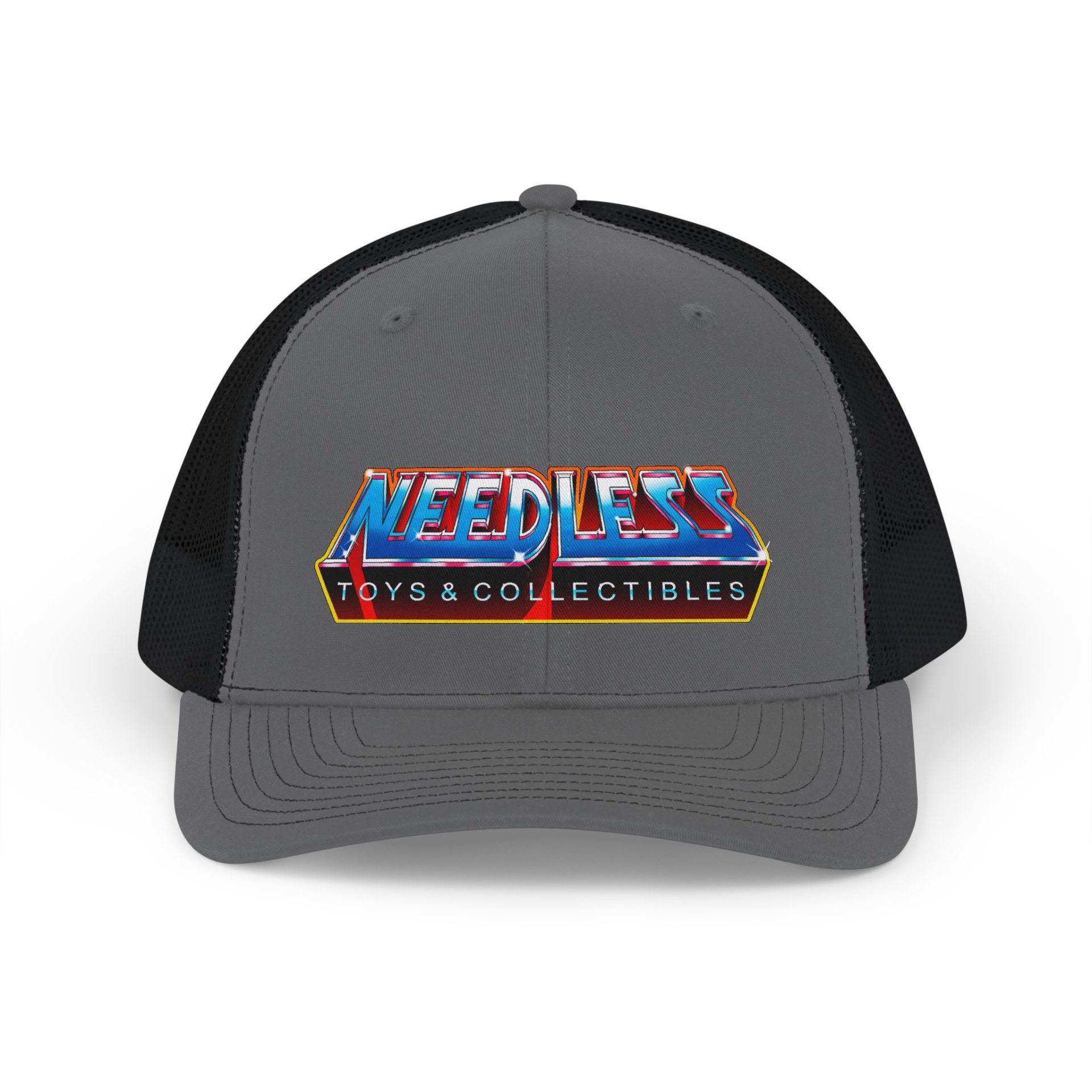 Snapback Trucker Cap — Masters Needless Toys Logo - Image 3
