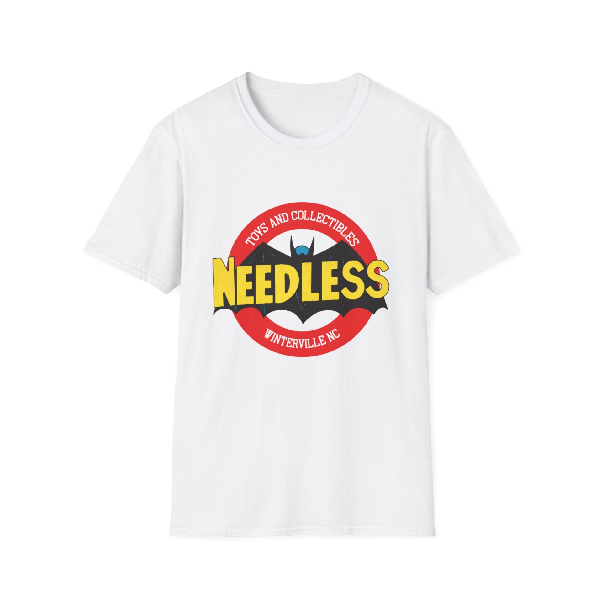 Batsy Needless Toys Logo Softstyle T-Shirt