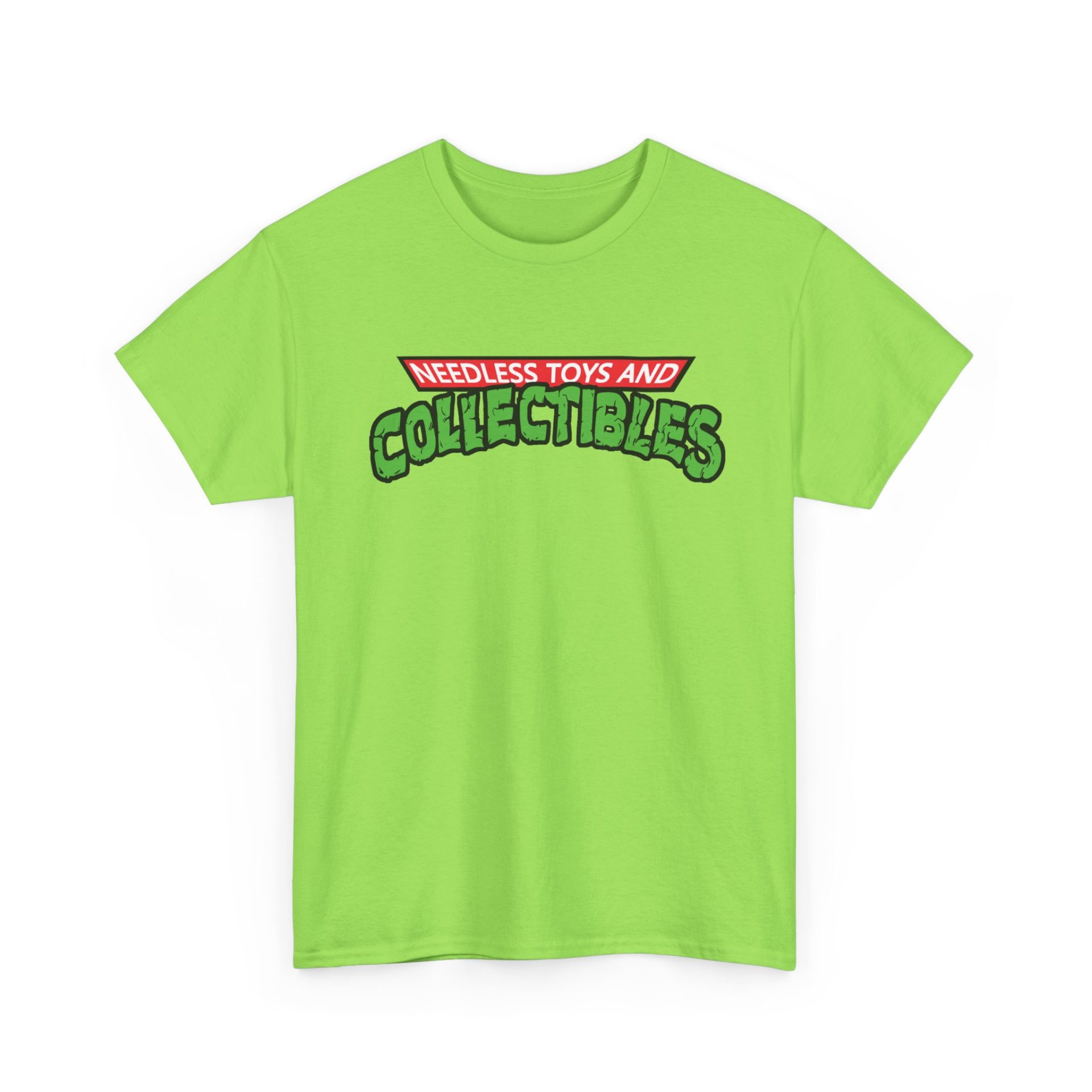 Shellshocked Needless Toys Logo Heavy Cotton Tee - Image 7