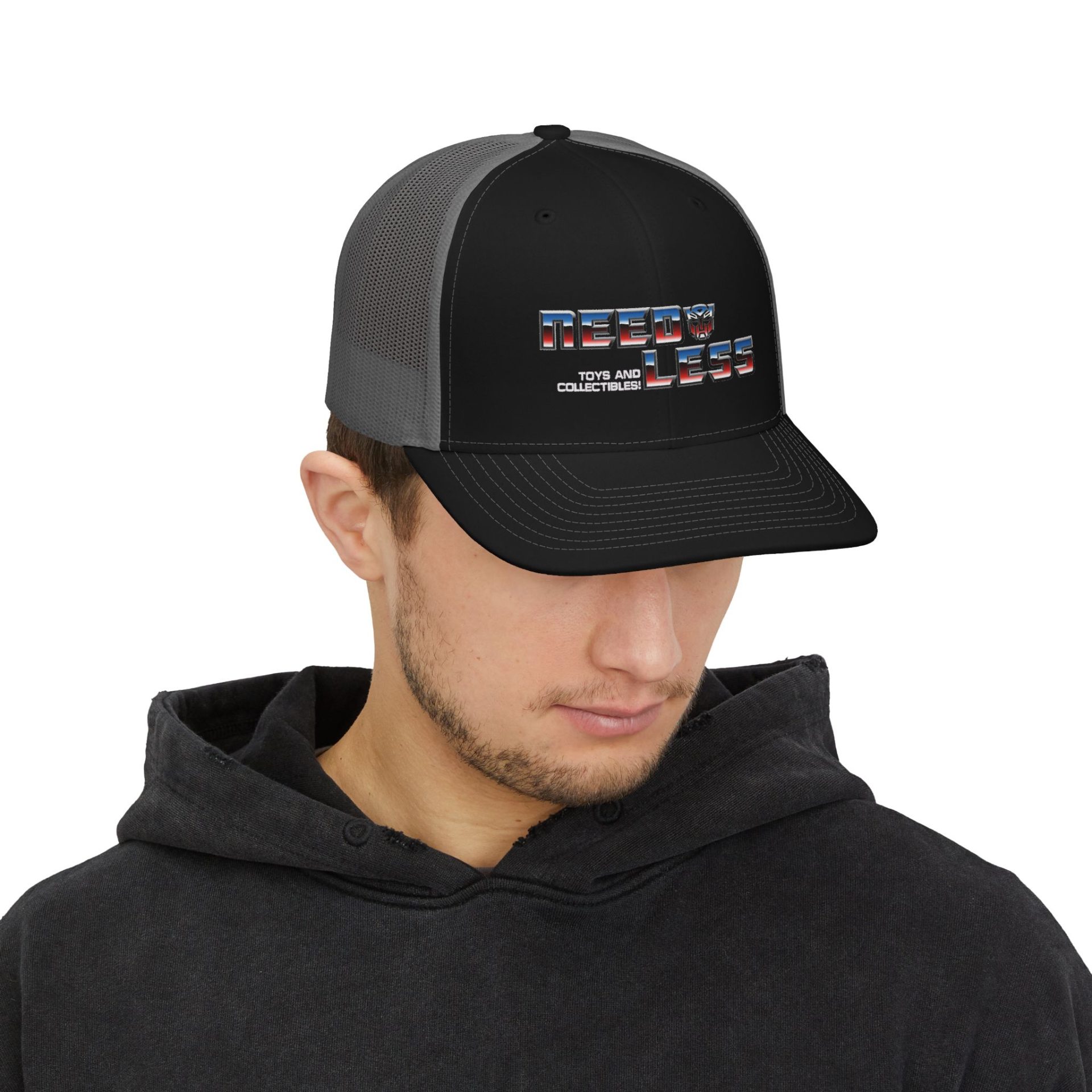 Trucker Cap — G1 Bot Needless Toys Logo - Image 3