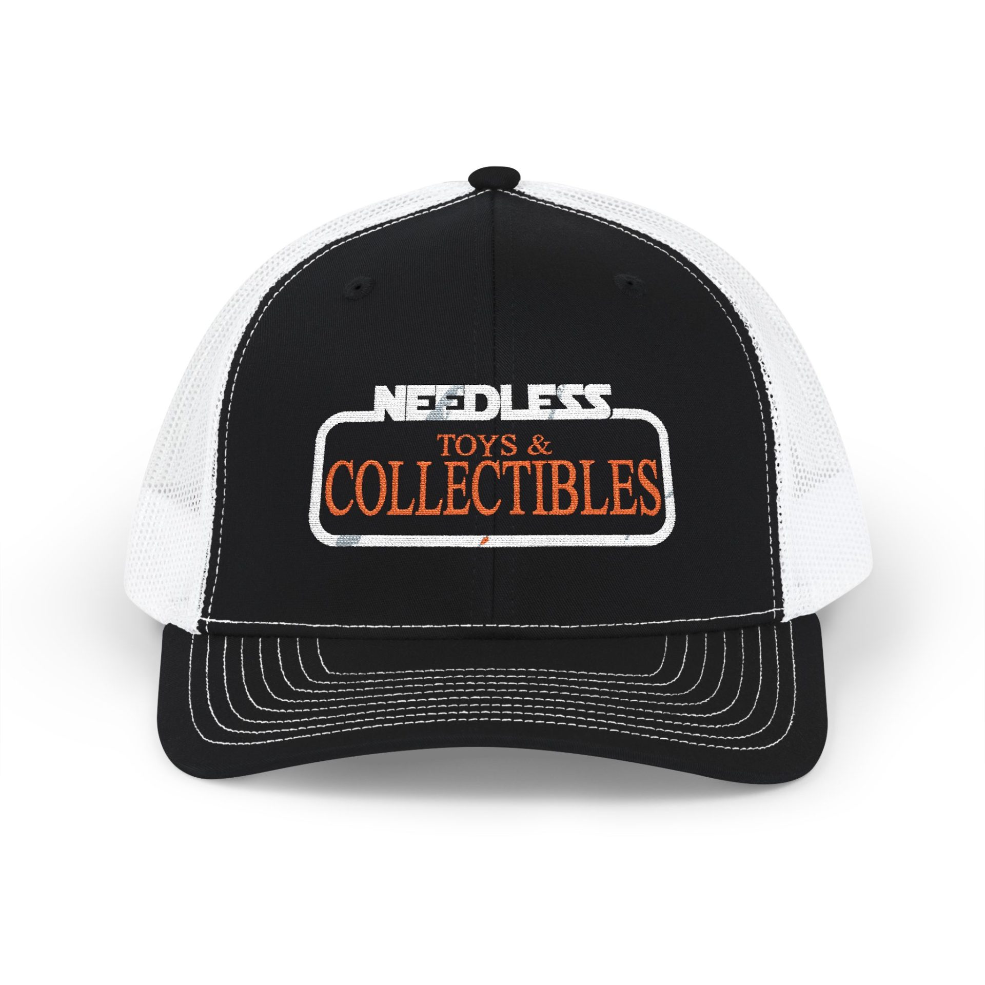 Snapback Trucker Cap — Return Needless Toys Logo - Image 3