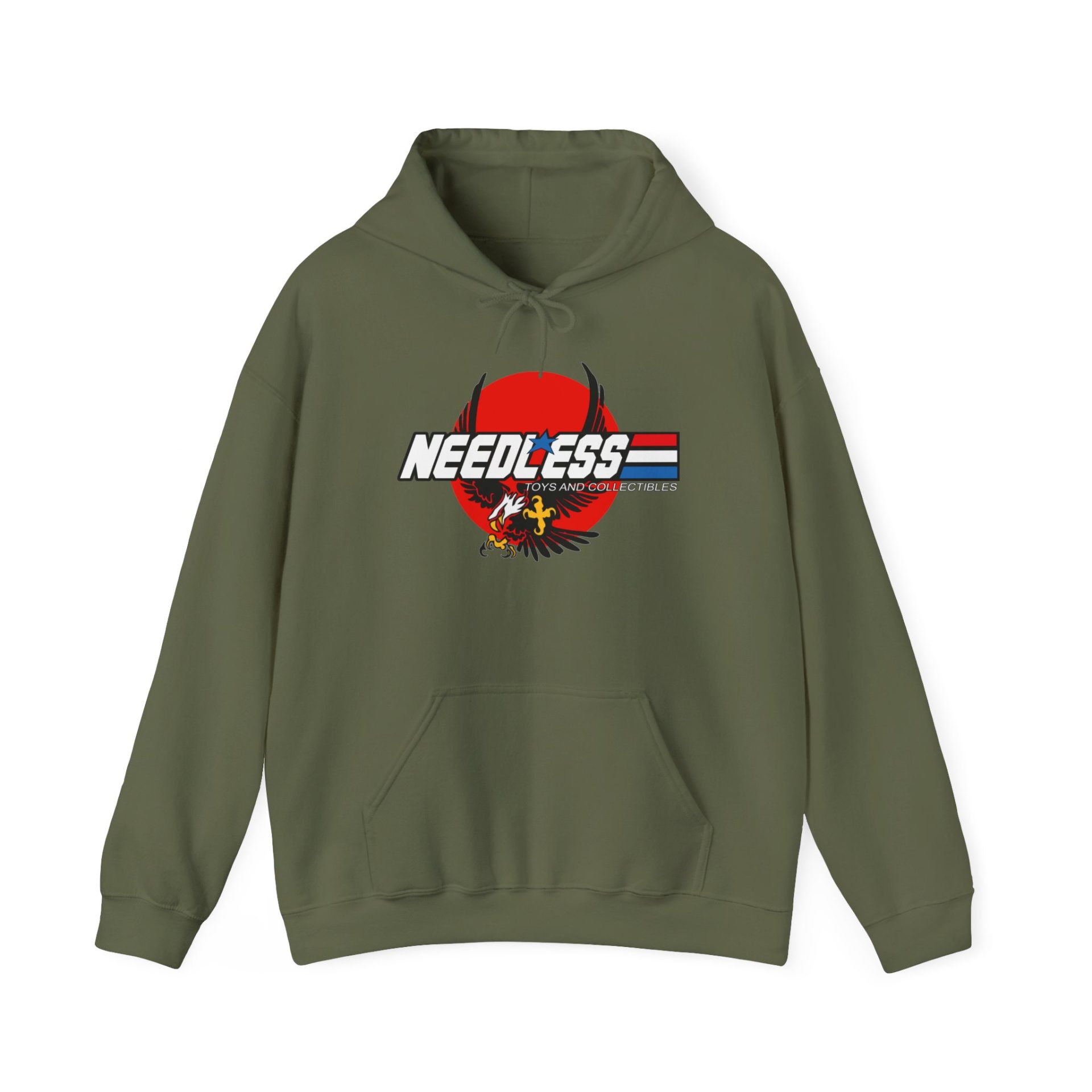 Eagle Needless Toys Logo Pullover Hoodie - Image 7