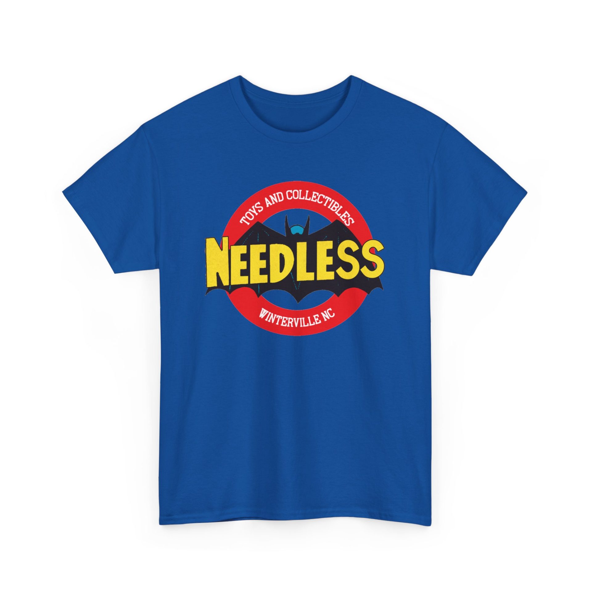 Batsy Needless Toys Logo Heavy Cotton Tee - Image 6