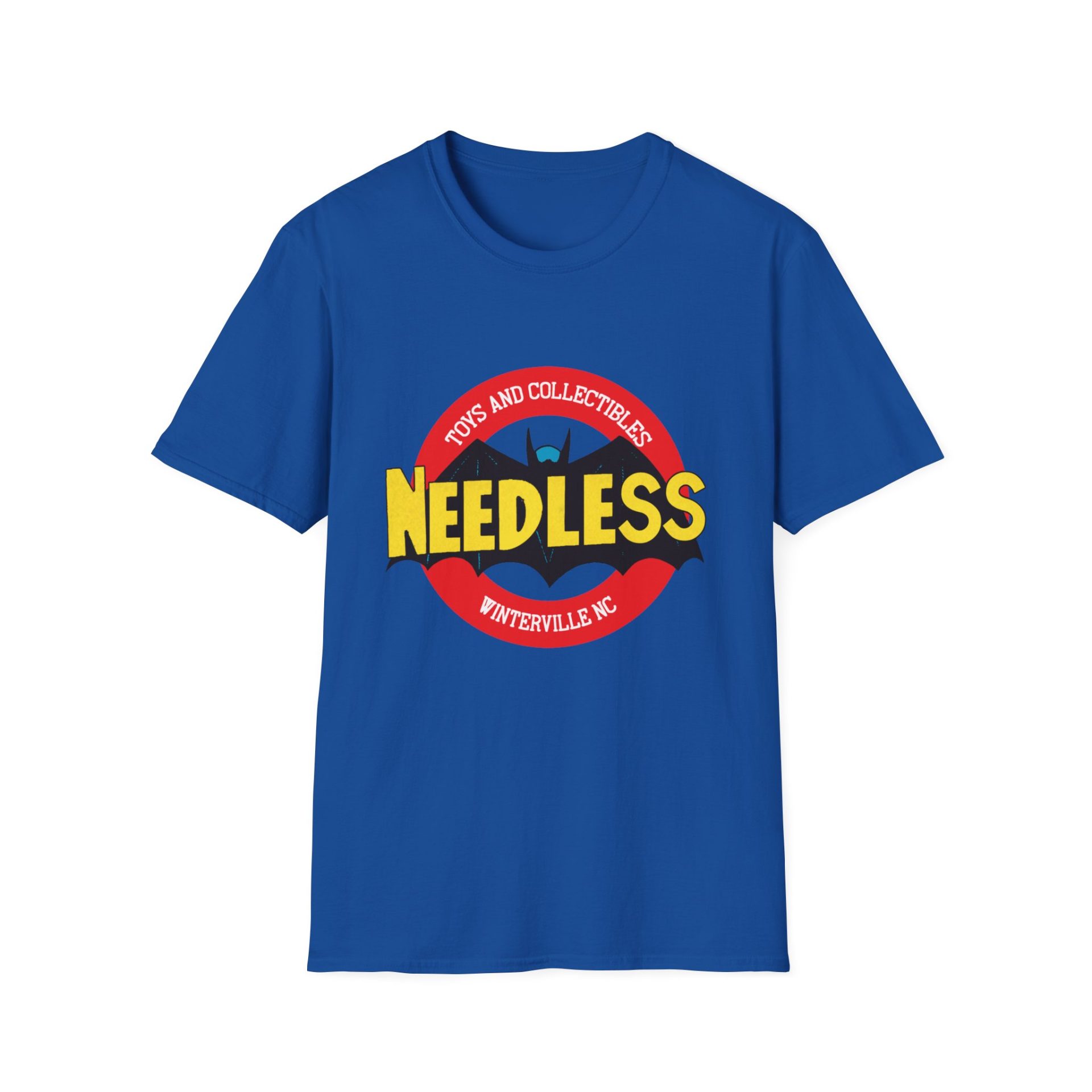 Batsy Needless Toys Logo Softstyle T-Shirt - Image 5