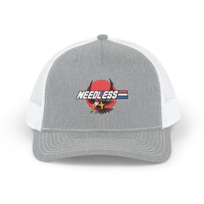 Snapback Trucker Cap — Eagle Needless Toys Logo