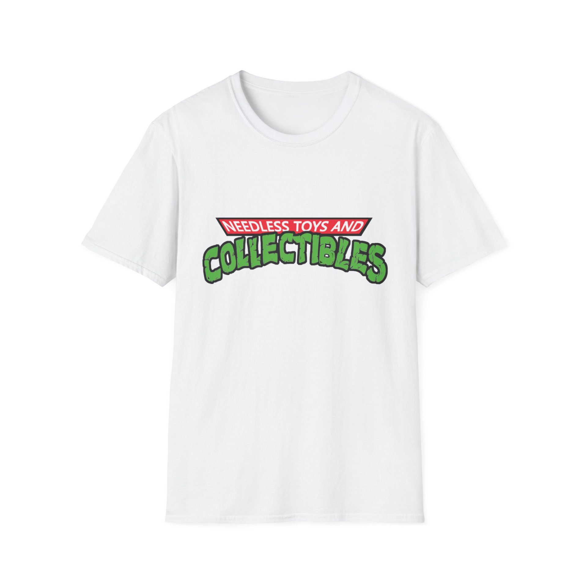 Shellshocked Needless Toys Logo Softstyle T-Shirt - Image 2
