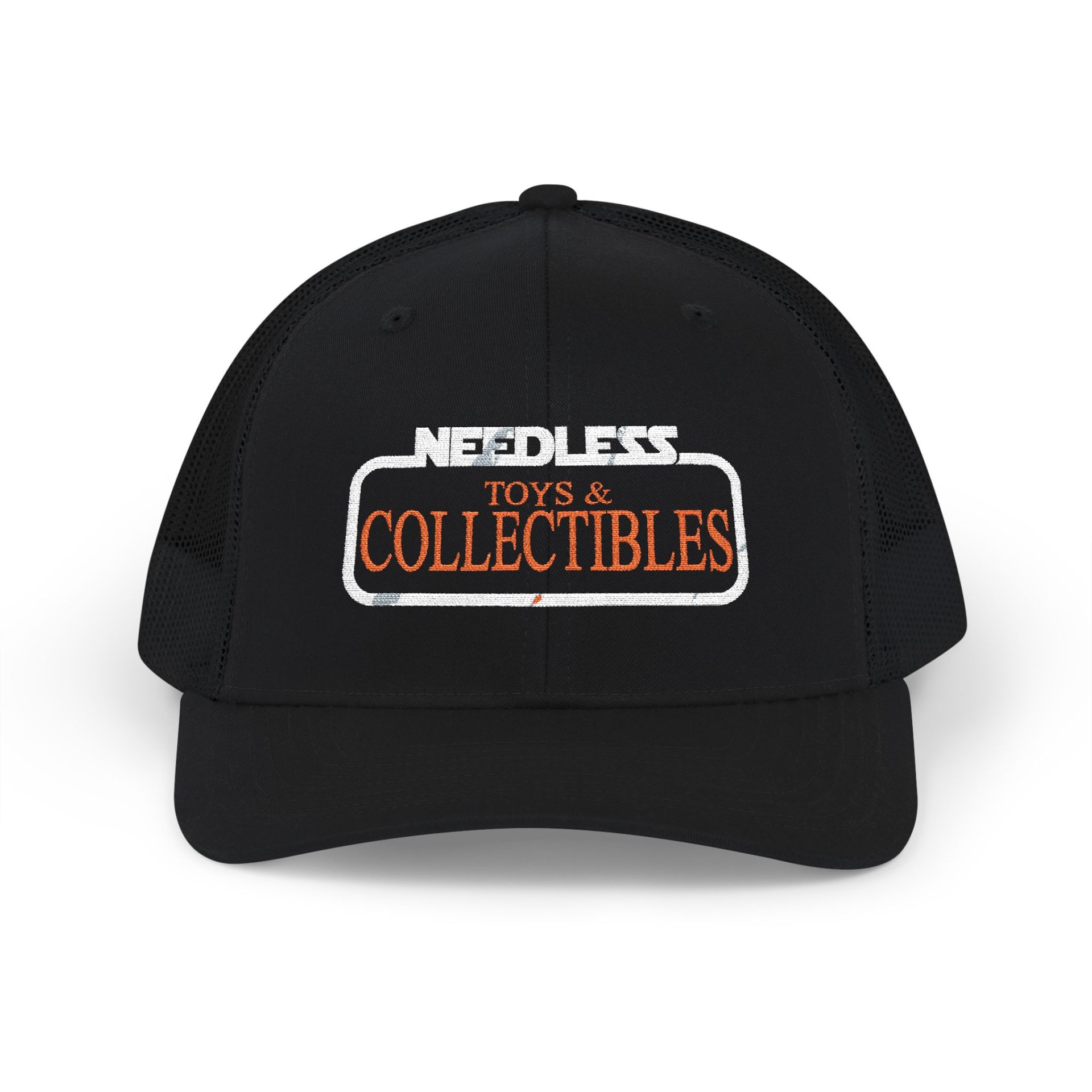 Snapback Trucker Cap — Return Needless Toys Logo - Image 5