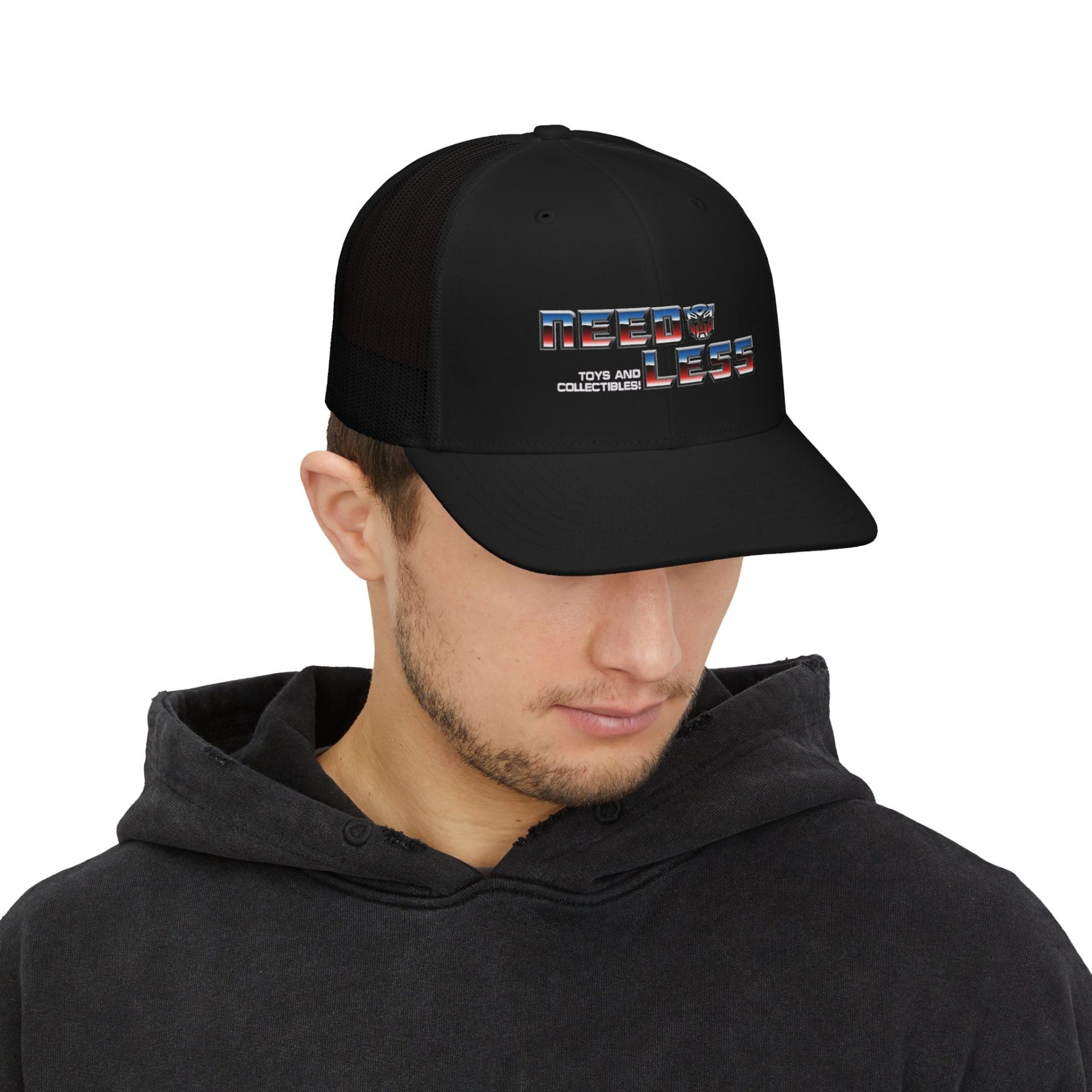 Trucker Cap — G1 Bot Needless Toys Logo - Image 9