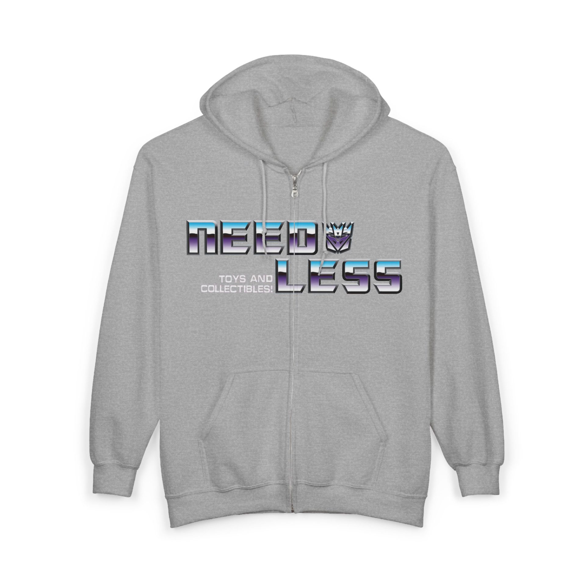 G1 Cons Needless Toys Logo Zip Hoodie - Image 4