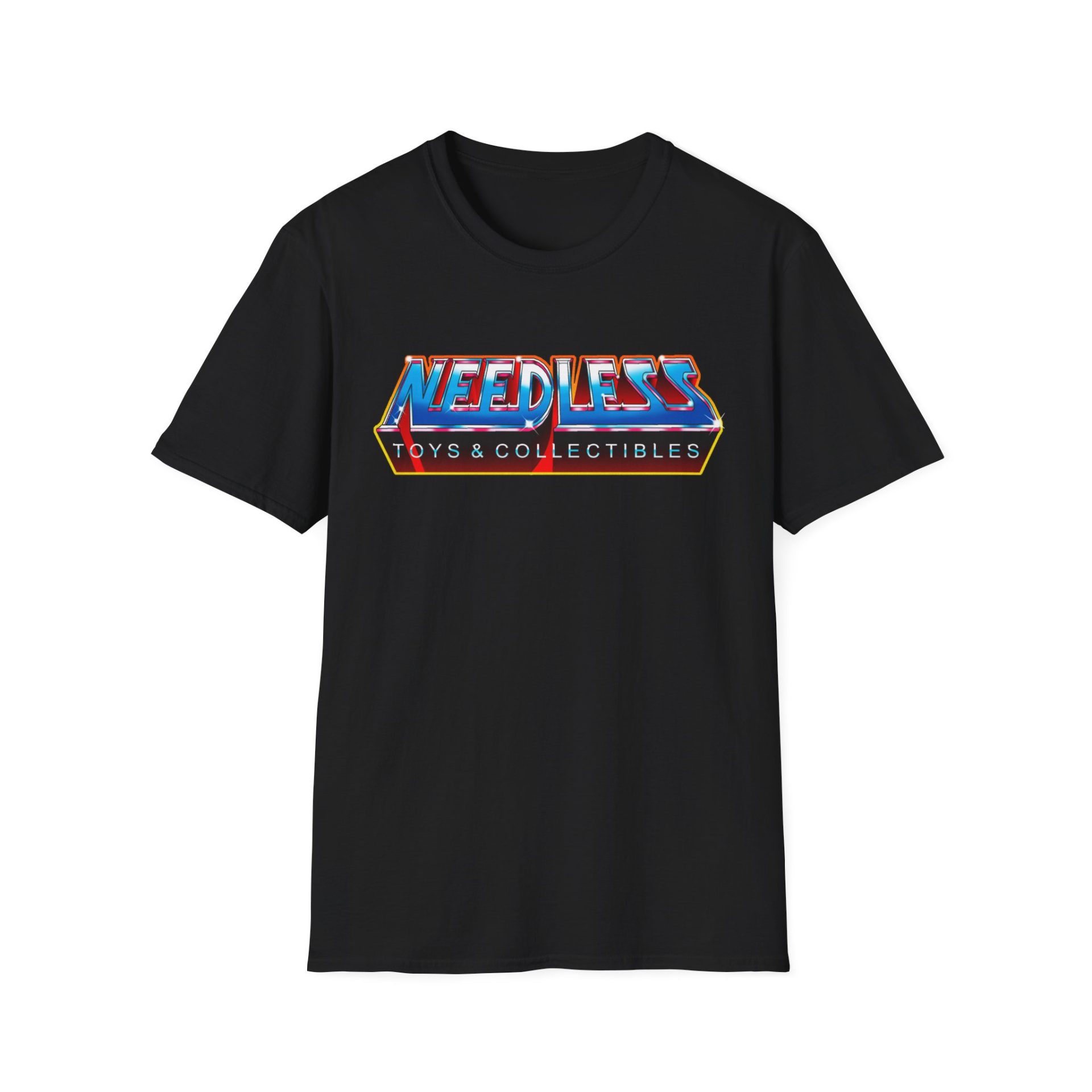 Masters Needless Toys Logo Softstyle T-Shirt - Image 3