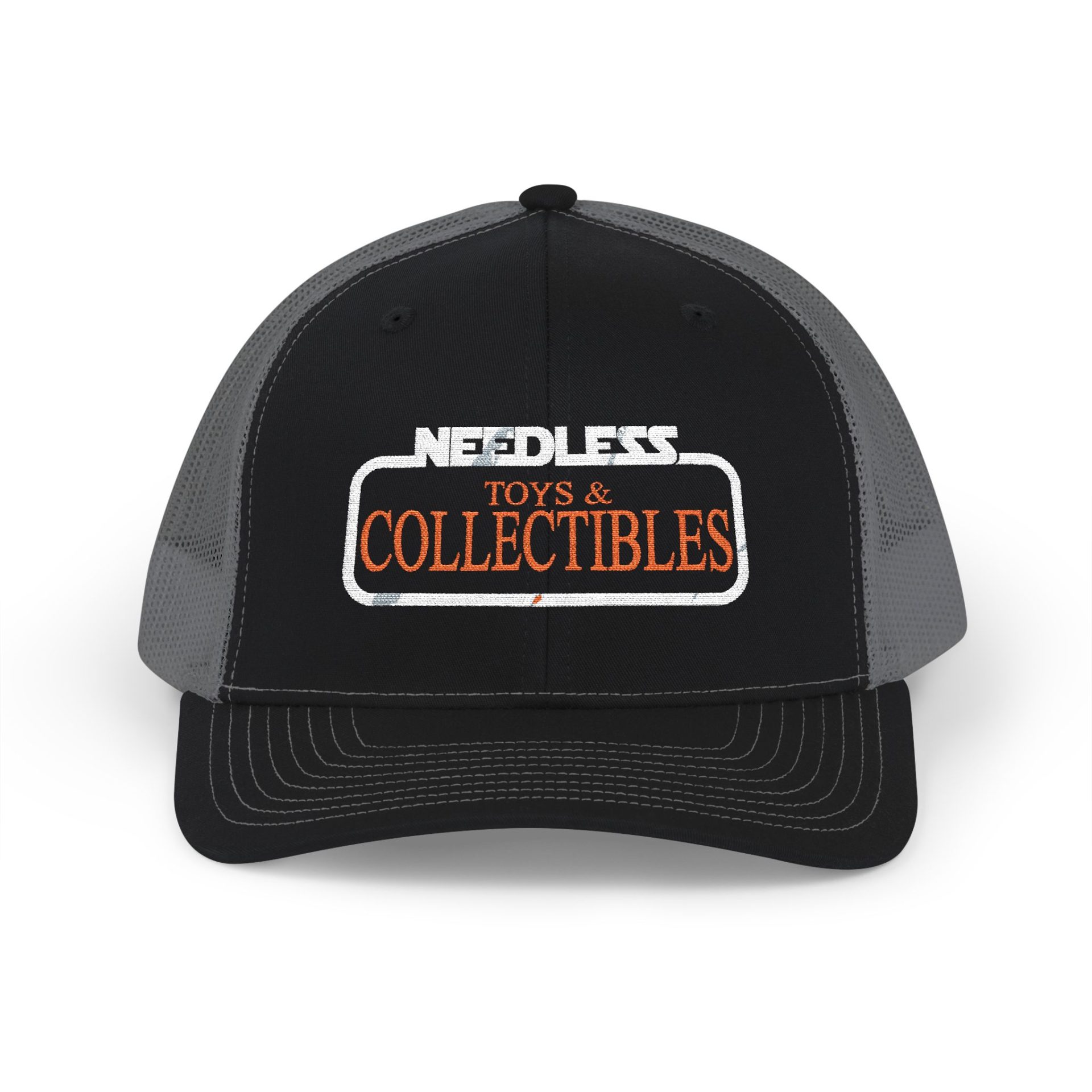 Snapback Trucker Cap — Return Needless Toys Logo