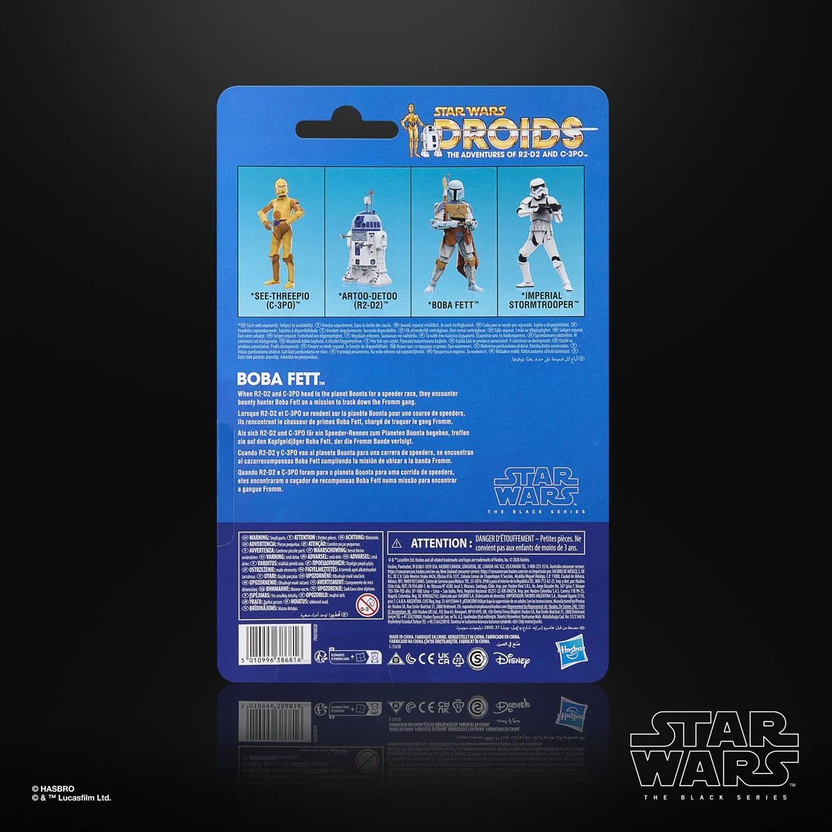 Star Wars The Black Series Droids Boba Fett 6-Inch Action Figure - Image 5