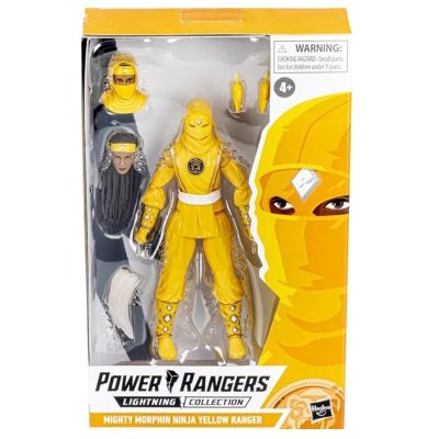 Power Rangers Lightning Collection Mighty Morphin Ninja Yellow Ranger