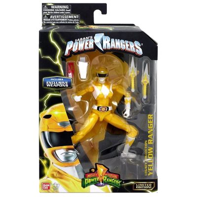 Mighty Morphin Power Rangers Legacy Collection Yellow Ranger