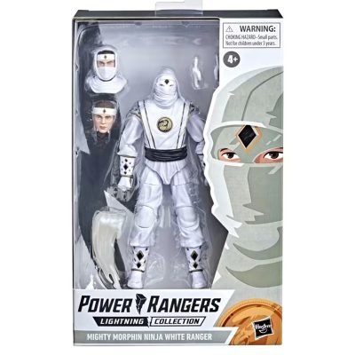Power Rangers Lightning Collection Mighty Morphin Ninja White Ranger