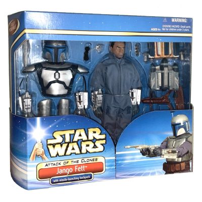 Star Wars Episode II 12 Inch Ultimate Jango Fett with Missile Launching Backpack